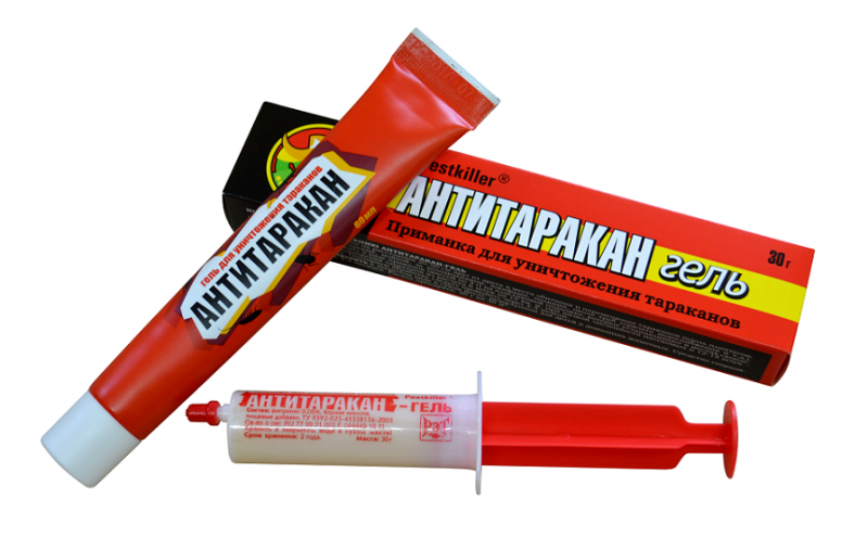 Антитаракан-гель, туба 60 мл. Антитаракан-гель, туба 60 мл.