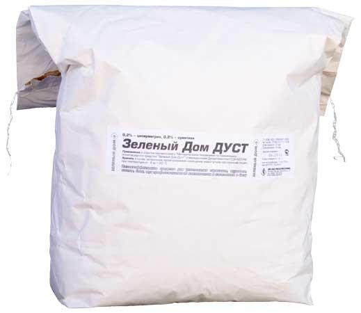 Зеленый дом-дуст Зеленый дом-дуст